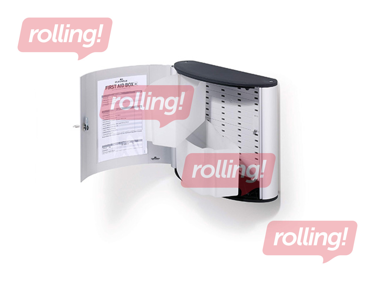 First Aid Box, Durable, Aluminium, Empty, M