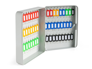 Ключевой шкаф Argo 54, металлический, серый