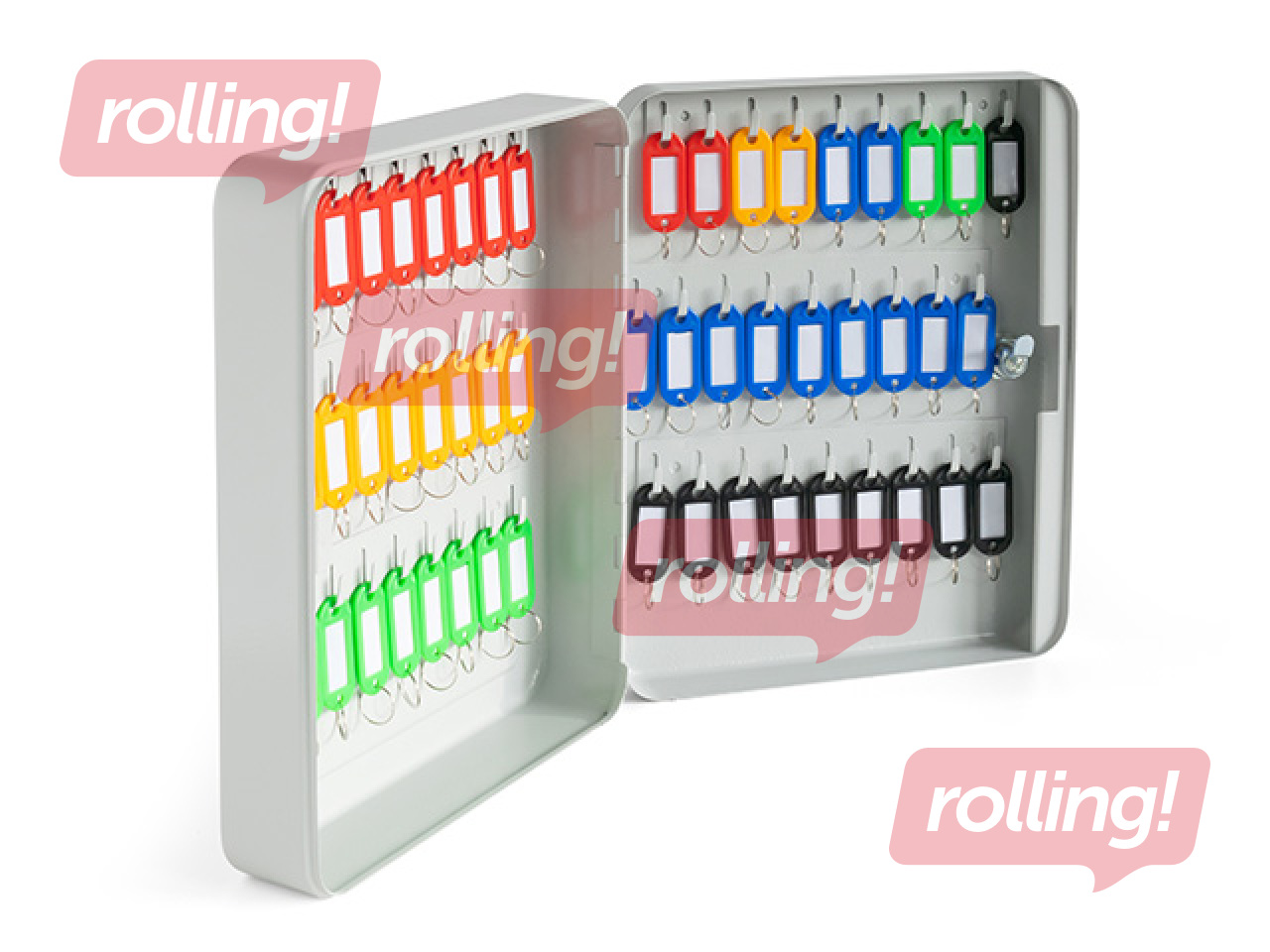 Võtmekapp Argo 54, metallist, hall