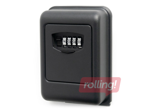 Võtmekarp koodlukuga Argo, must