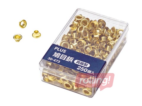 Eyelet Plus, copper, 250 pcs.