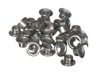 Kniedītes Hang PunchNBind, sudrabotas, D 5.5mm, 25 lapām, 100 gab.