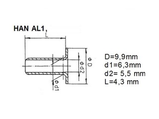 Needid Hang PunchNBind, hõbedane värv, D 5.5mm, 25 lehte, 100 tk.