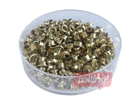 Needid Osiris, kuldne, 4.8x4.6mm, 250 tk.