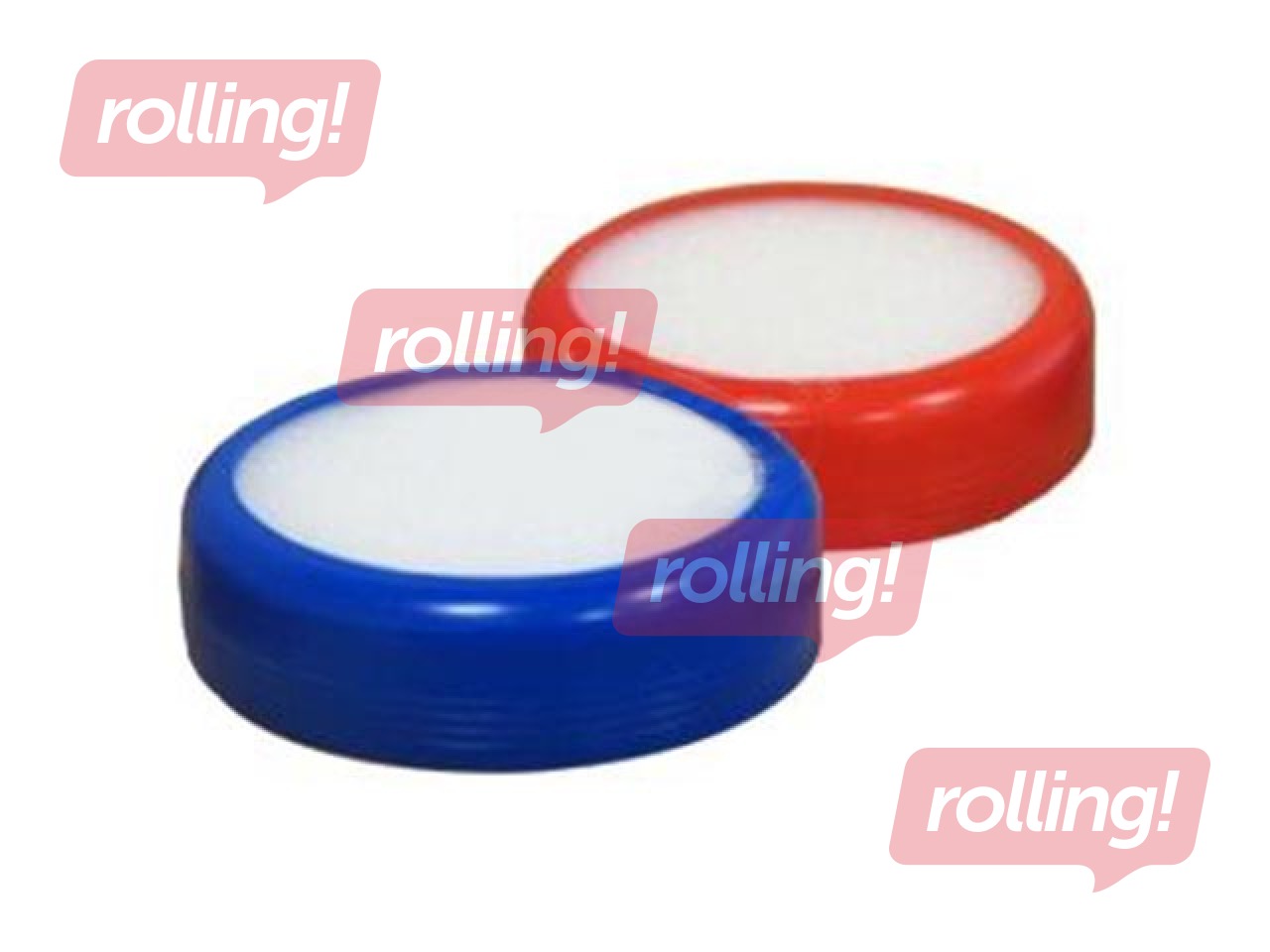 Подушечка для увлажнения пальцев, из поролона, диам 8.3cm