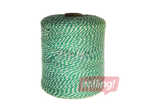 Notaries thread, green/white, 350m