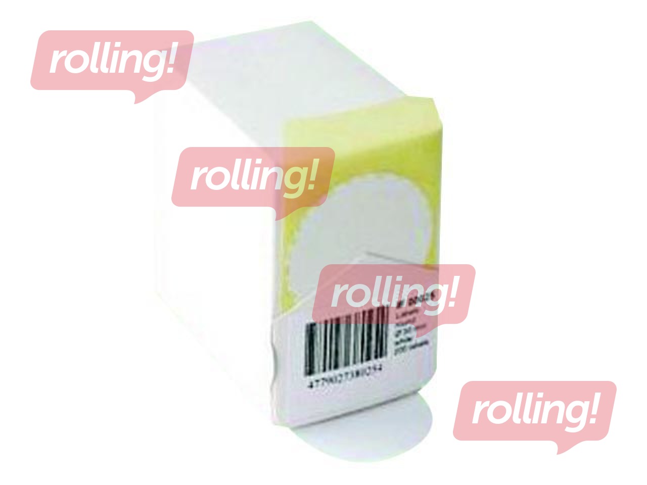 Stickers notaries with the robot side, white, 53mm, 500 pcs.