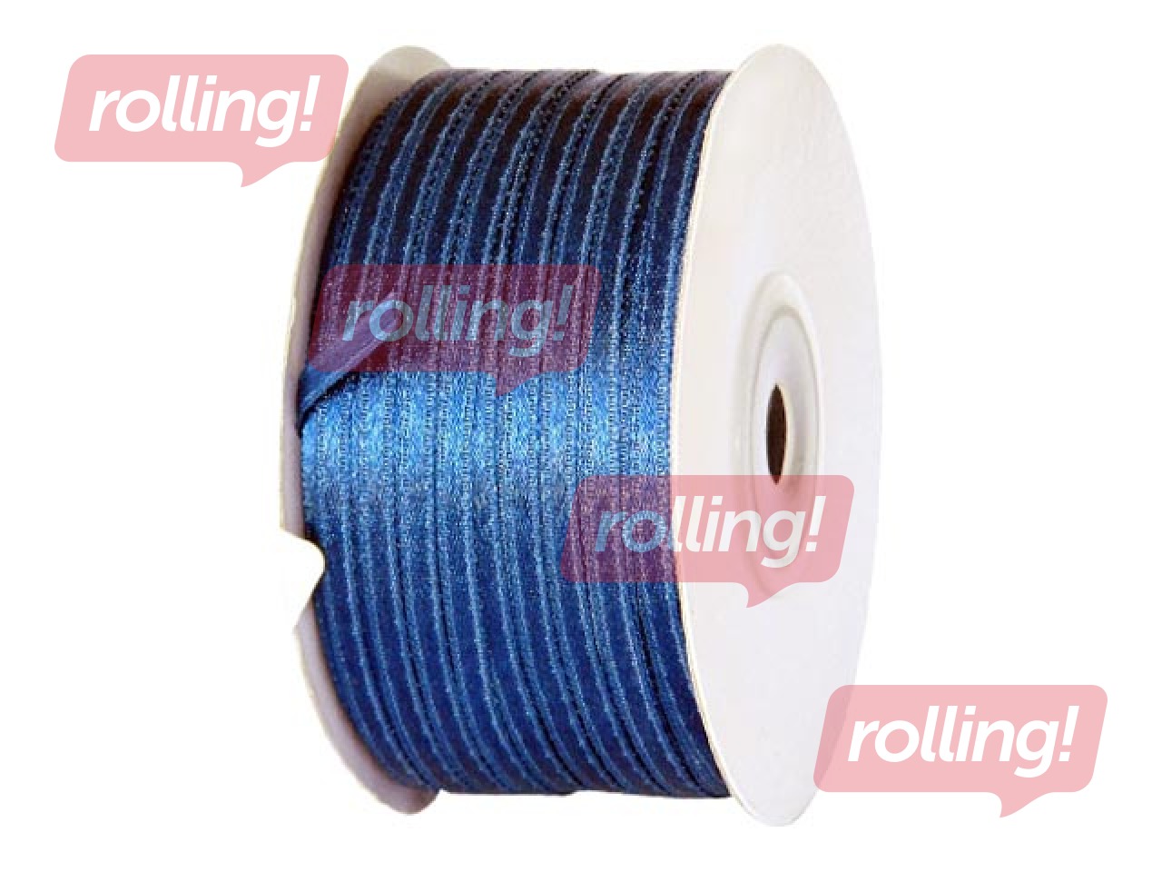 Архивная лента, синяя, 3мм x 136м