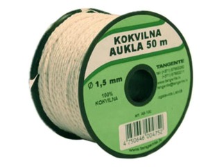 Aukla dokumentu iešūšanai baltā krāsā D1.8mm - 50m 
