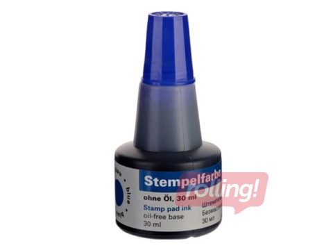 Stamp pad ink refill Office Piont, blue, 30ml