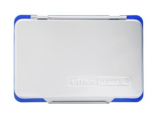 Stamp pad Office Point, blue ink, 117x70mm