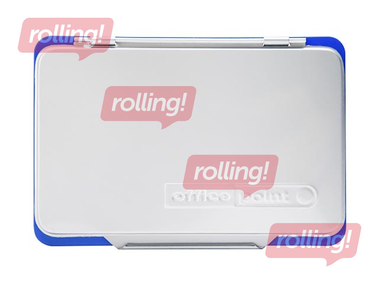 Stamp pad Office Point, blue ink, 117x70mm