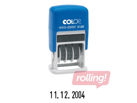 Нумератор Colop S120, с цифрами, чёрные чернила