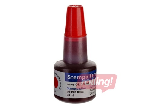 Templipadja täitetint Office Piont, punane, 30ml