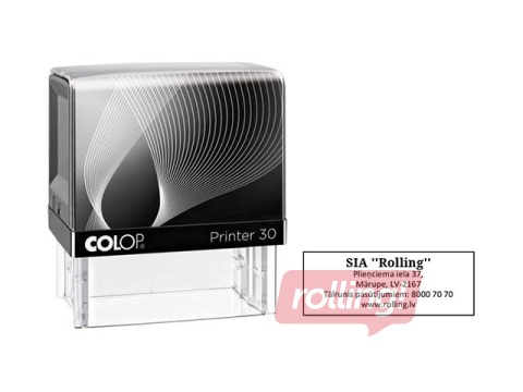 Zīmogs pēc pasūtījuma, Printer 30