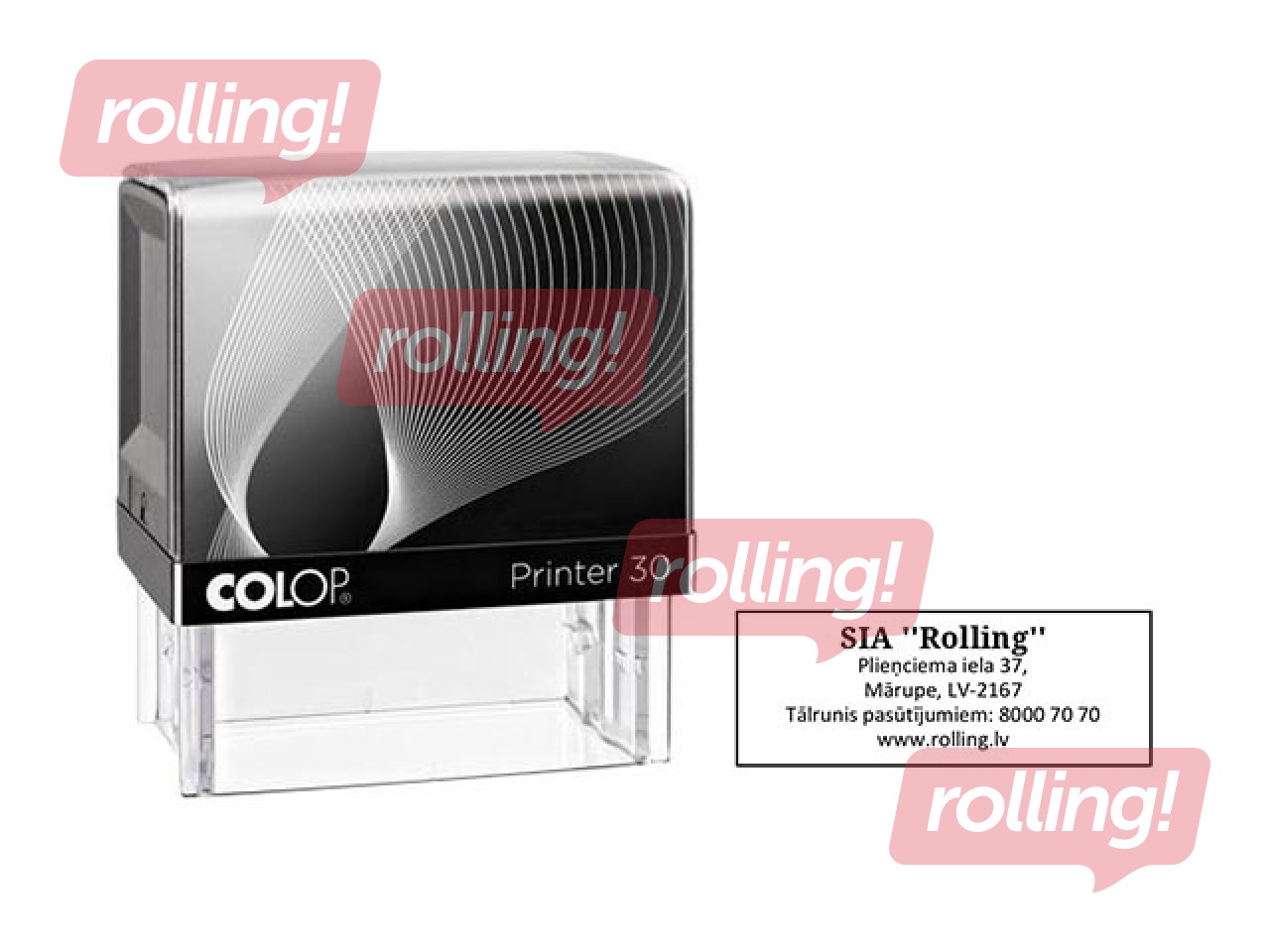 Zīmogs pēc pasūtījuma, Printer 30