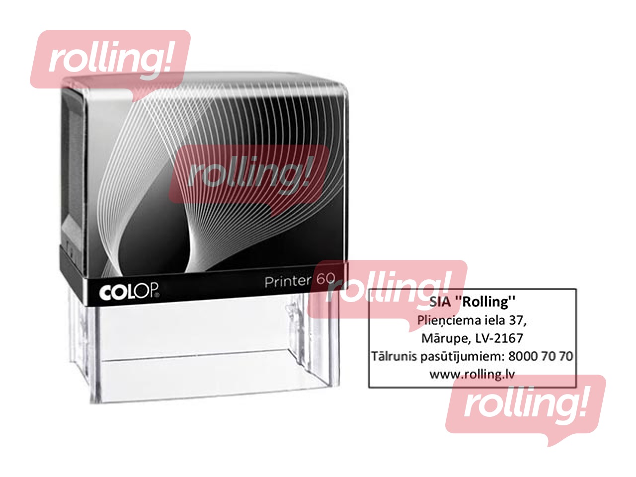 Zīmogs pēc pasūtījuma, Printer 60