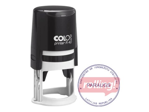 Custom stamp, Printer R40
