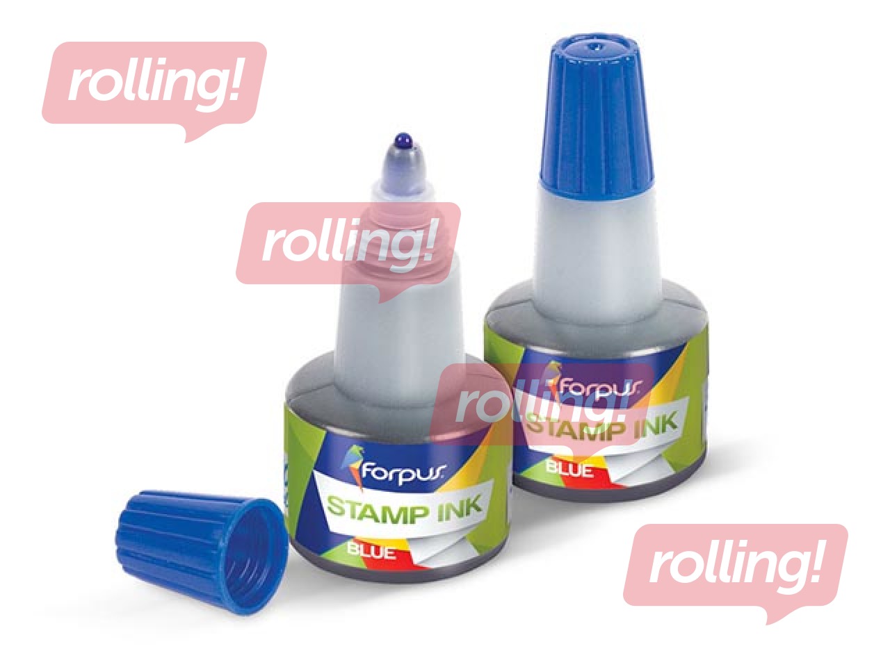 Zīmogu tinte Forpus, zila, 30ml