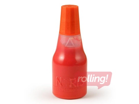 Zīmogu tinte Noris, sarkana, 25ml
