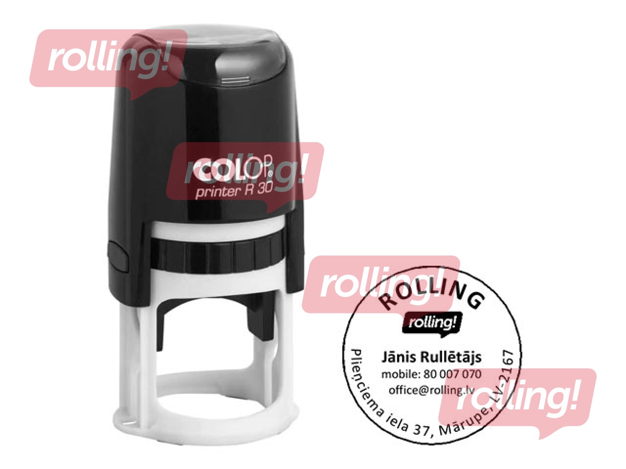 Custom stamp, Printer R30