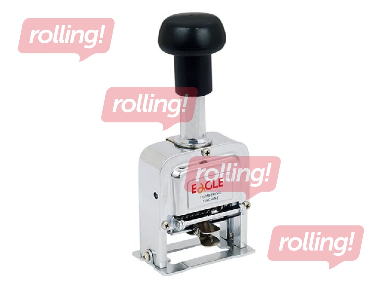 Kuupäeva tempel Eagle  TY102-7, 7-kohaline, metall