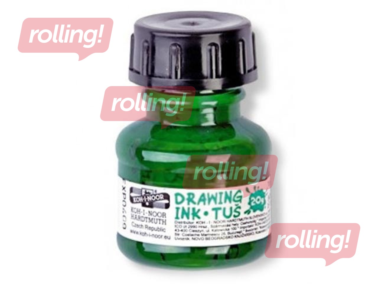 Ink Koh-i-Noor, green, 20ml