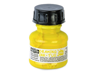 Тушь Koh-i-Noor 20ml, жёлтая