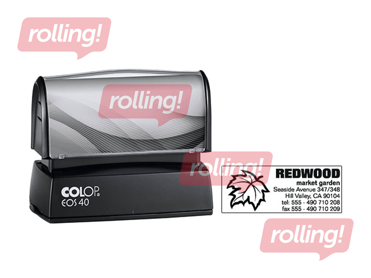 Tellimustempel EOS 40