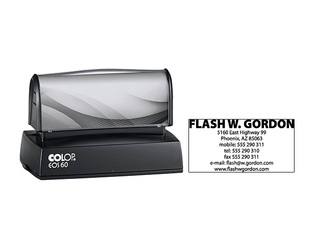 Custom stamp EOS 60
