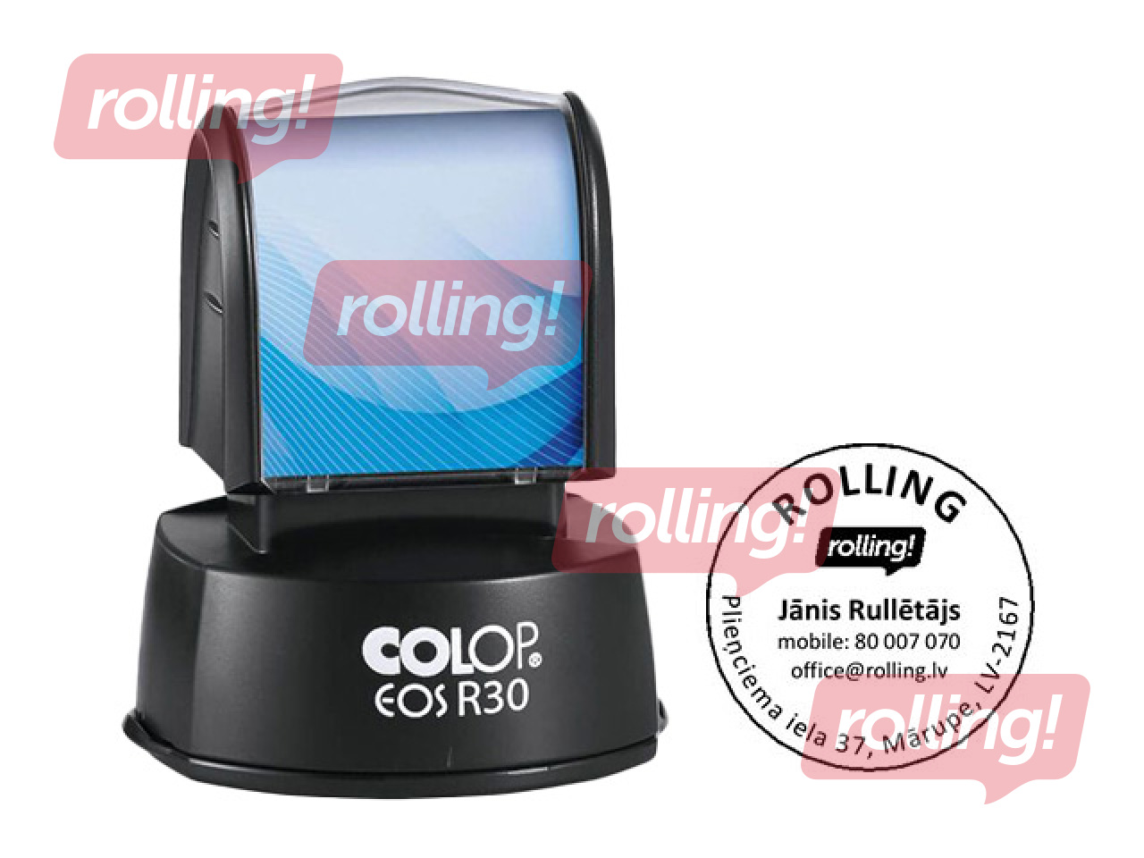 Custom stamp EOS R30