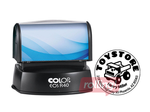 Custom stamp EOS R40