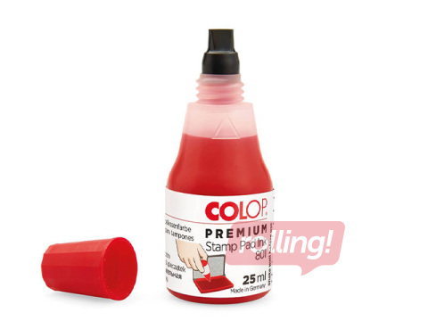 Templitint Colop, punane, 25ml