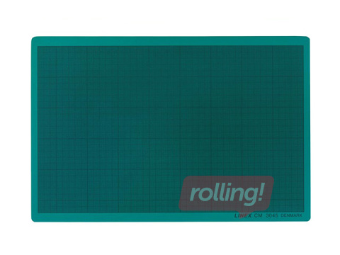 Коврик для резки Linex, А3, зеленый, 300х450мм