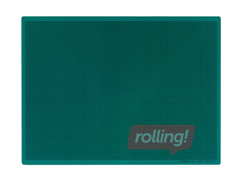 Cutting mat Linex, A2, green, 450x600mm