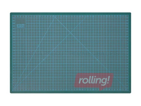 Коврик для резки Wedo, зеленый, A4, толщина 3мм, 210x300мм