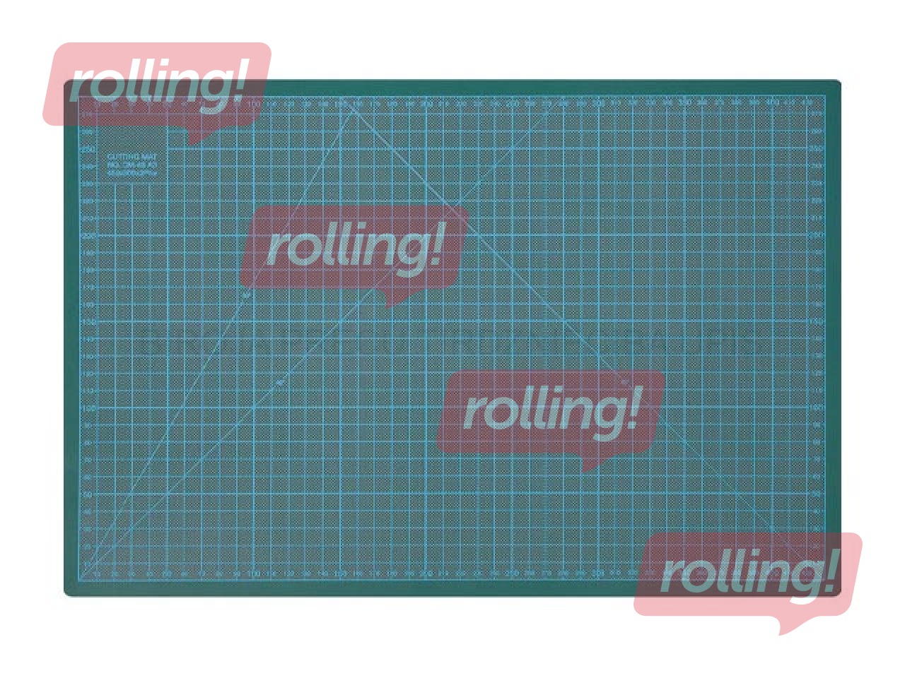 Lõikematt Wedo, roheline, A4, paksus 3mm, 210x300mm