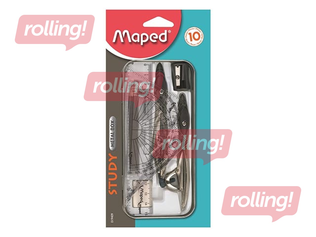 Rasetne Maped Study, 10 piederumi