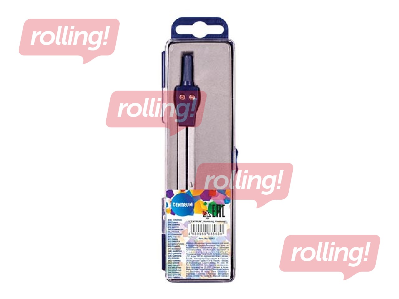 Cirkulis Centrum ar grafītiem, metāla