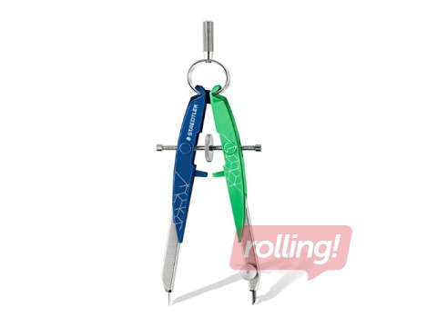Kompass Staedtler, 556, metall, roheline/sinine