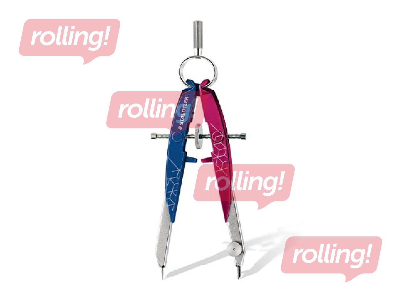 Compass Staedtler, 556, metal, pink/blue