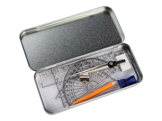 Drawing set Centrum, 9 pieces