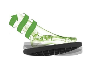 Ergonoomiline jalatugi ja tasakaalulaud Unilux Updown 