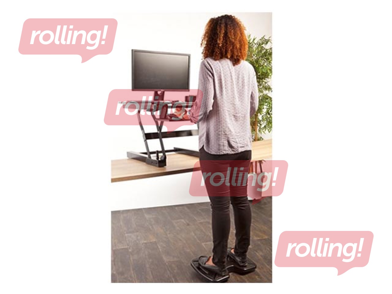 Ergonoomiline jalatugi ja tasakaalulaud Unilux Updown 