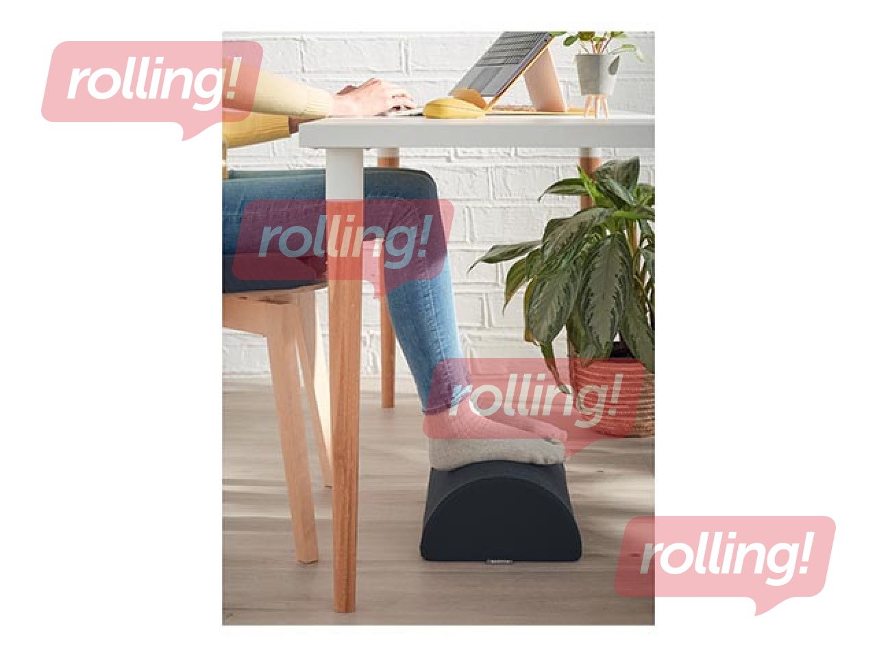 Desk Foot Rest Leitz Ergo Cosy, grey