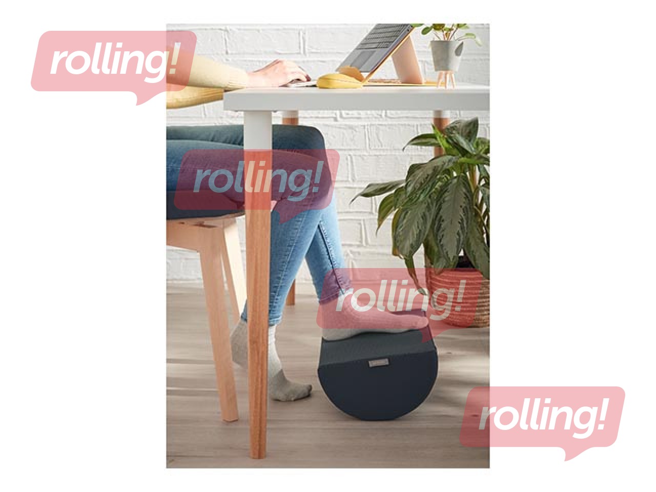 Desk Foot Rest Leitz Ergo Cosy, grey