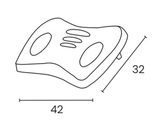 Foot rest Unilux Oceanis Chrysalis