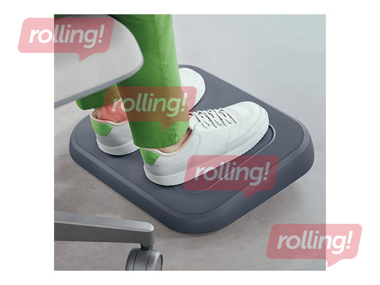 Foot Rest Leitz, adjustable, grey