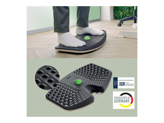 Kāju paliktnis Leitz, Ergo Active Balance Board, pelēks