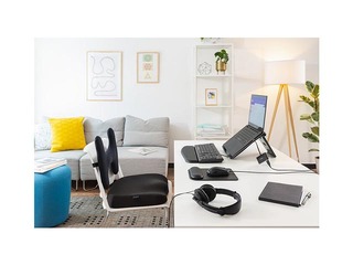 Krēsla paliktnis Kensington Ergonomic Memory Foam, melns